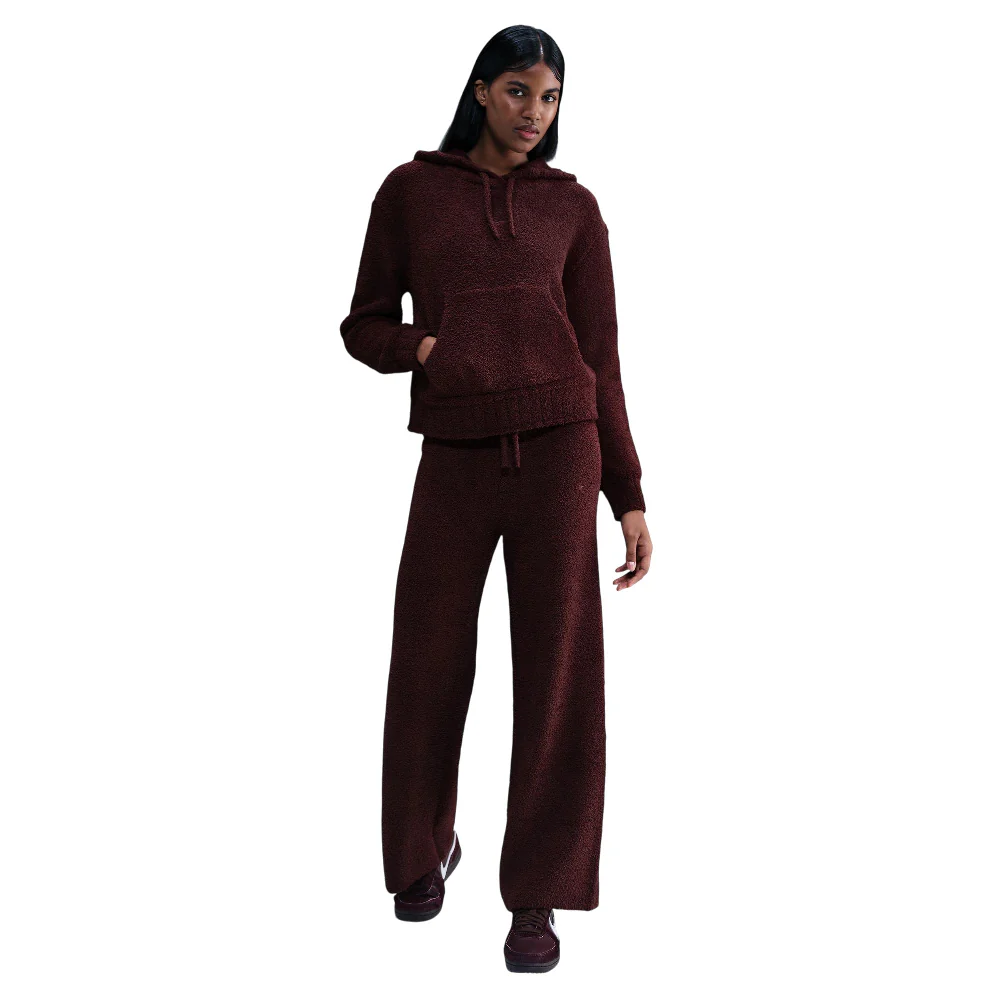 Sportswear Phoenix Cozy Bouclé Slim Knit Pants Red