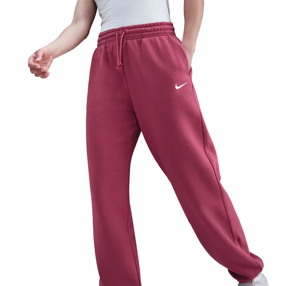 Sportswear Phoenix Fleece High-Waisted Oversized Sweatpant Red - Image 3