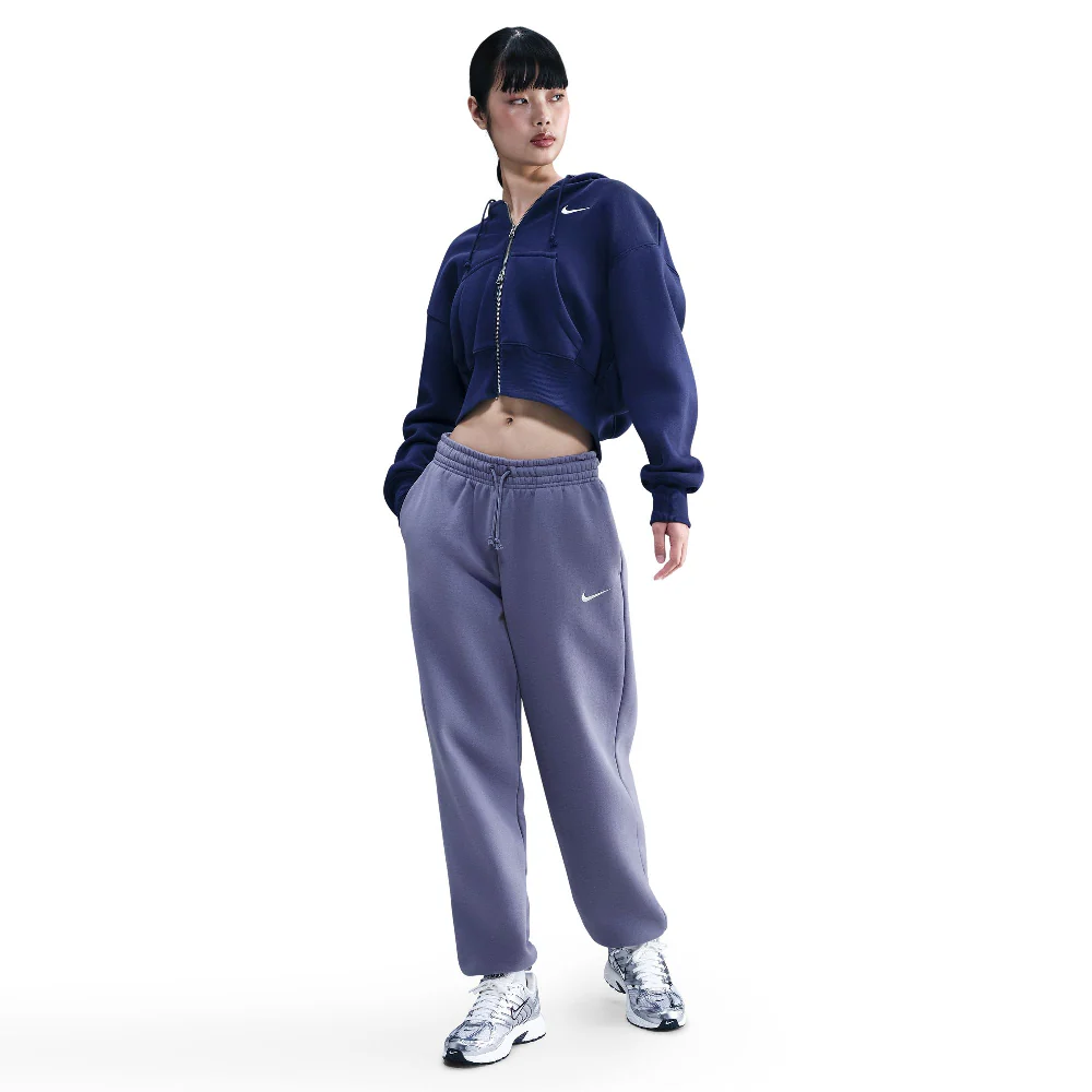 Sportswear Phoenix Fleece High-Waisted Oversized Sweatpants Blue
