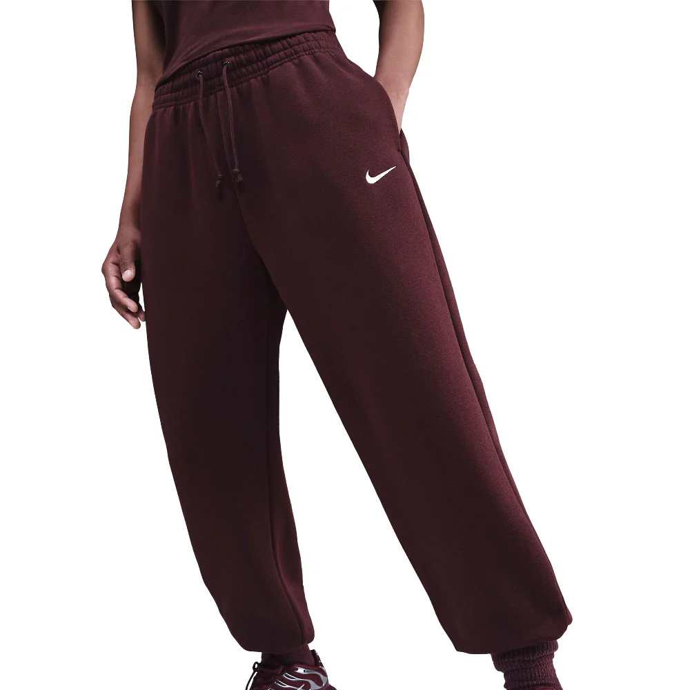 Sportswear Phoenix Fleece High-Waisted Oversized Sweatpants Red - Image 4