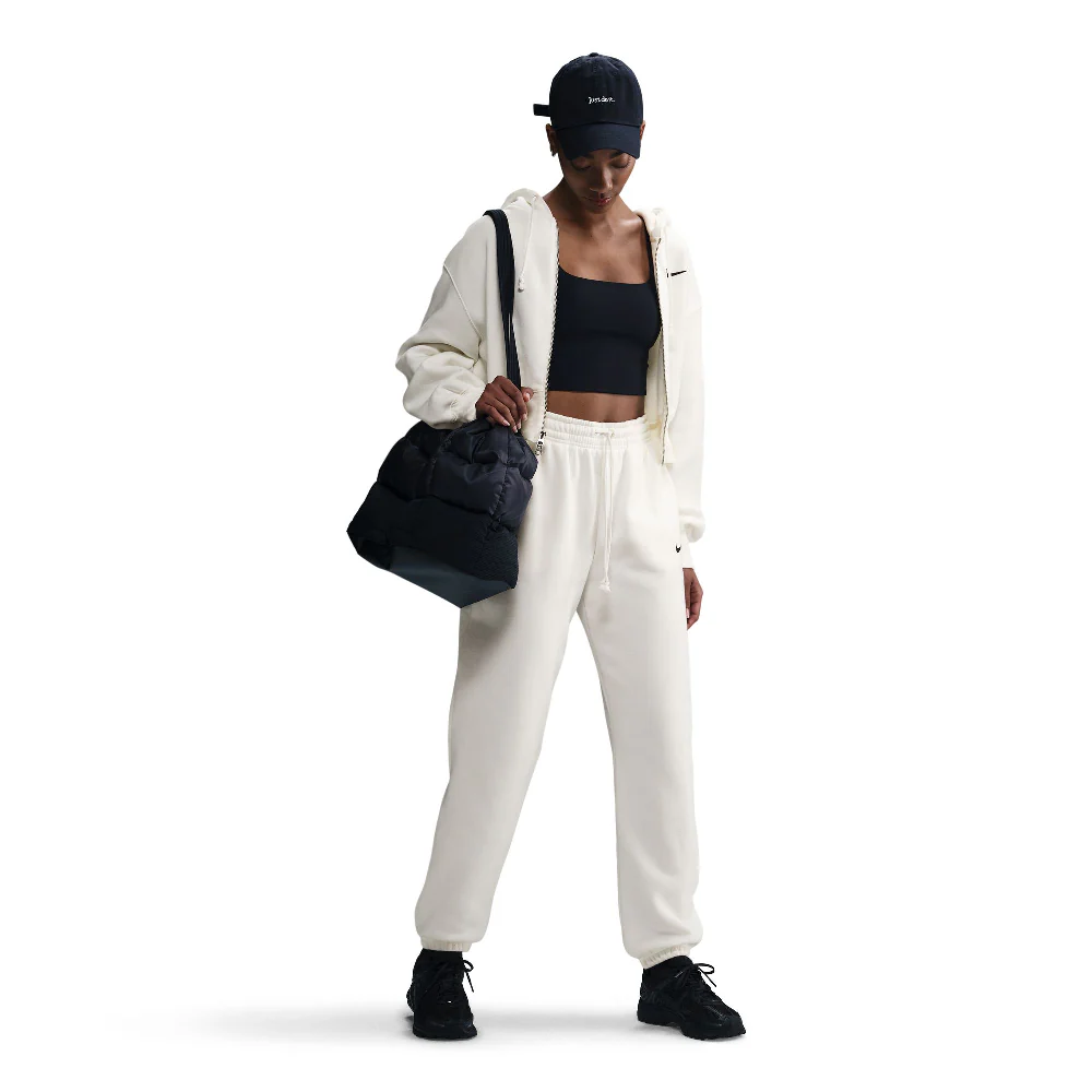 Sportswear Phoenix Fleece High-Waisted Oversized Sweatpants White