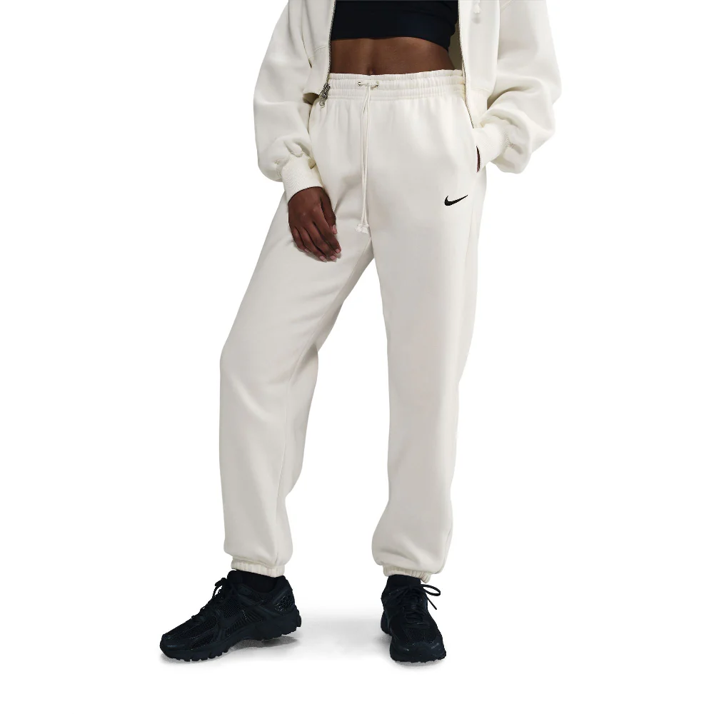 Sportswear Phoenix Fleece High-Waisted Oversized Sweatpants White - Image 3