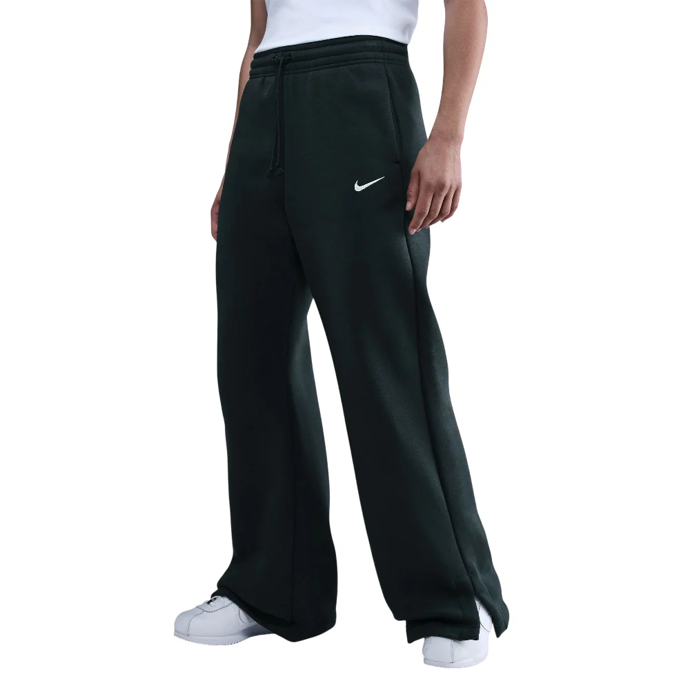 Sportswear Phoenix Fleece High-Waisted Wide-Leg Pants Green - Image 3
