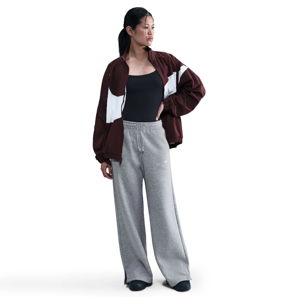 Sportswear Phoenix Fleece High-Waisted Wide-Leg Pants Grey