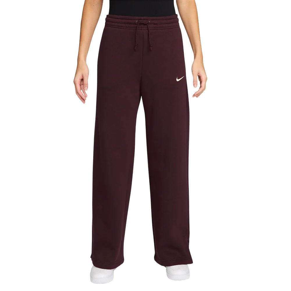 Sportswear Phoenix Fleece High-Waisted Wide-Leg Pants Red