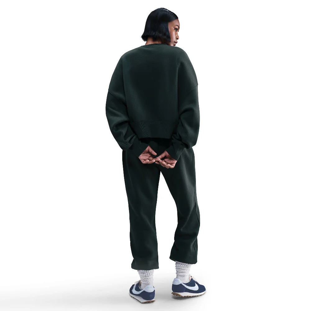 Sportswear Phoenix Fleece Over-Oversized Crew-Neck Sweatshirt Green - Image 2