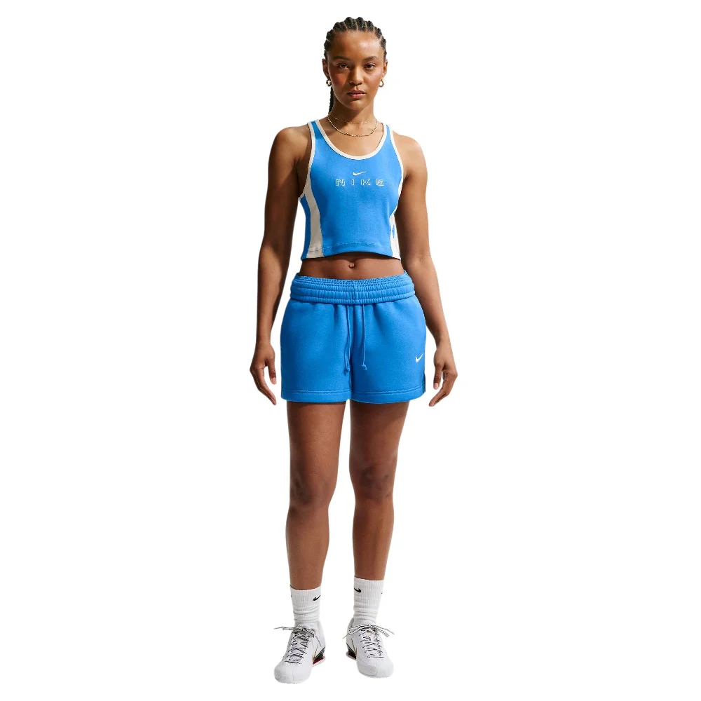 Sportswear Tight Graphic Tank Top Blue