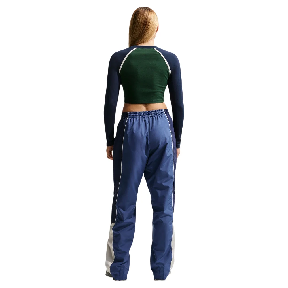 Sportswear Tight Long-Sleeve Cropped Top Green - Image 2