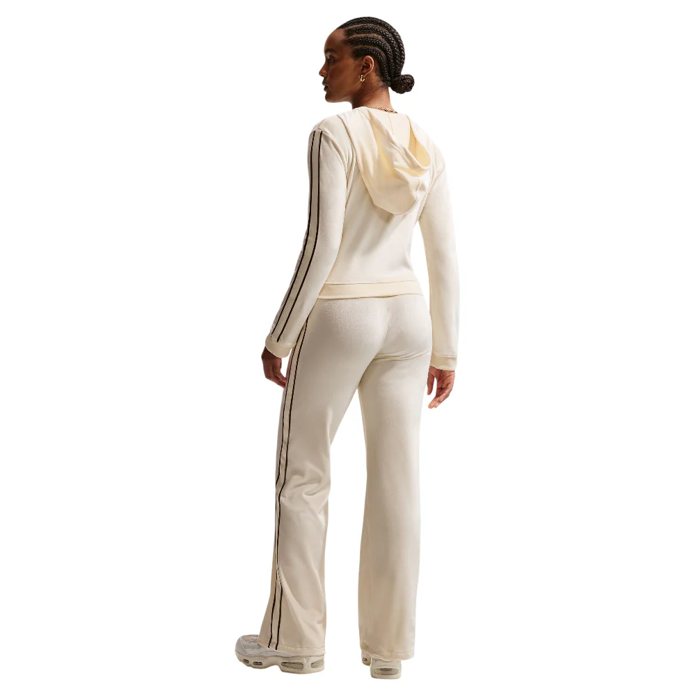 Sportswear Trend Velour Full-Zip Hoodie White - Image 2