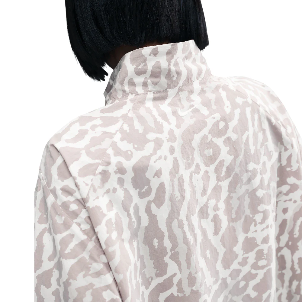 Sportswear Woven Printed Jacket Grey - Image 4