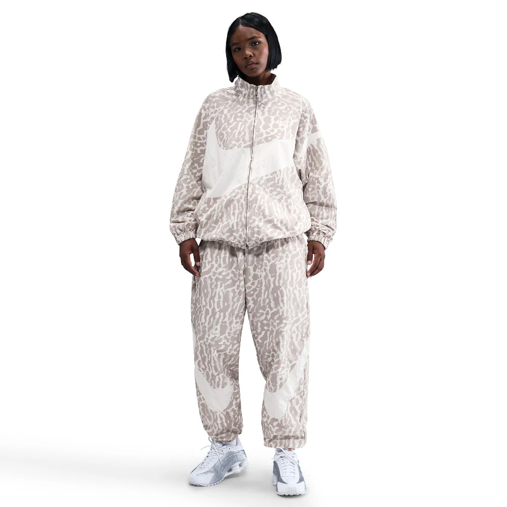 Sportswear Woven Printed Pant Grey