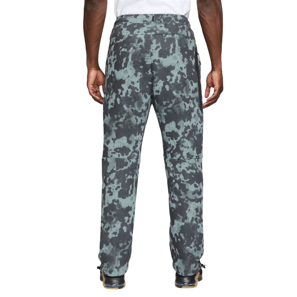 Tech Open-Hem Fleece Camo Pants Grey - Image 2
