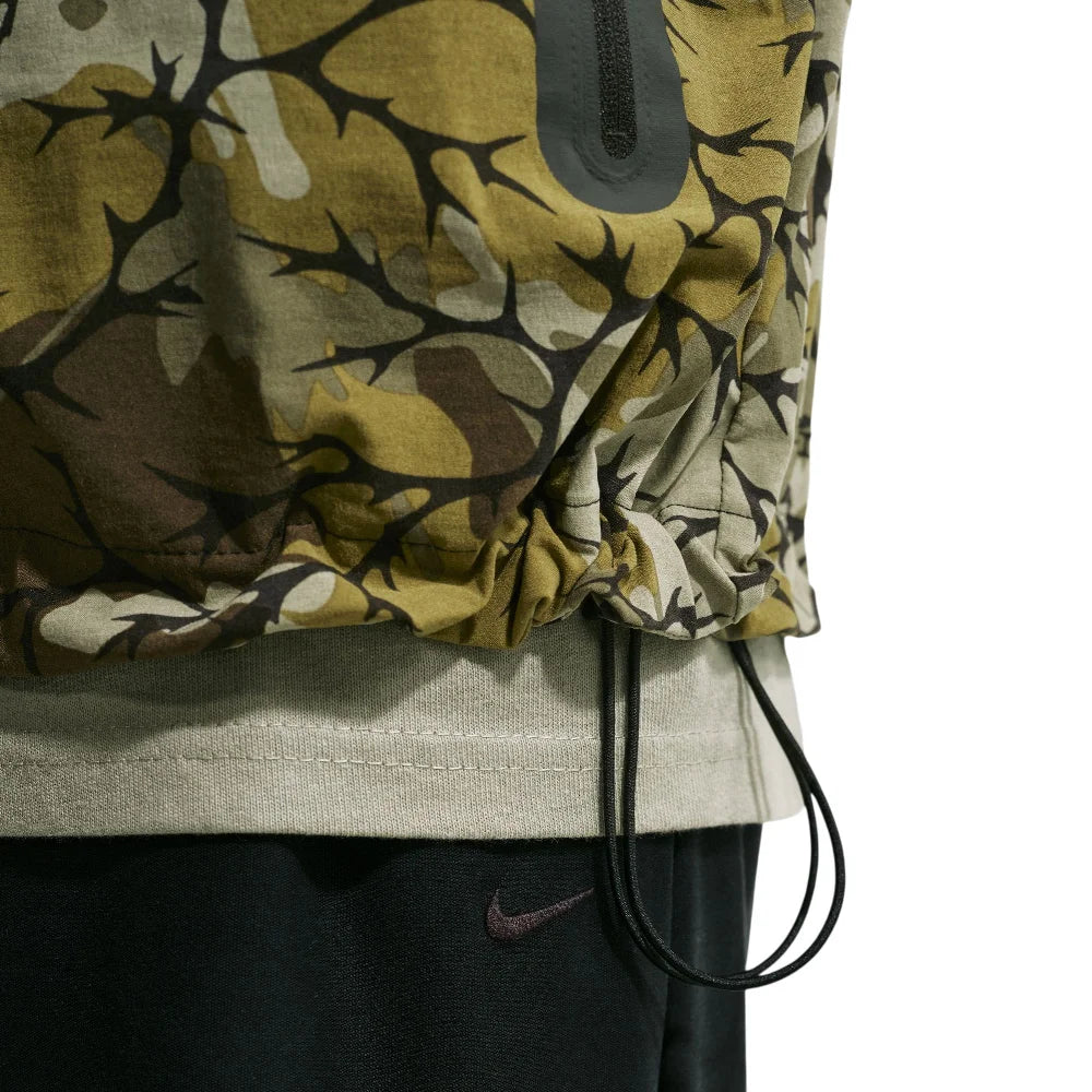 Tech Woven Full-Zip Windrunner Jacket Green - Image 5