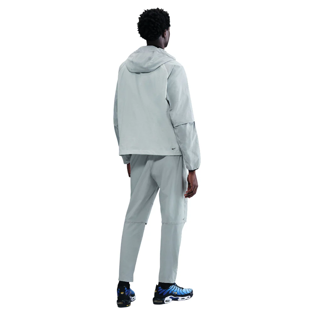 Tech Woven Full-Zip Windrunner Jacket Grey - Image 2