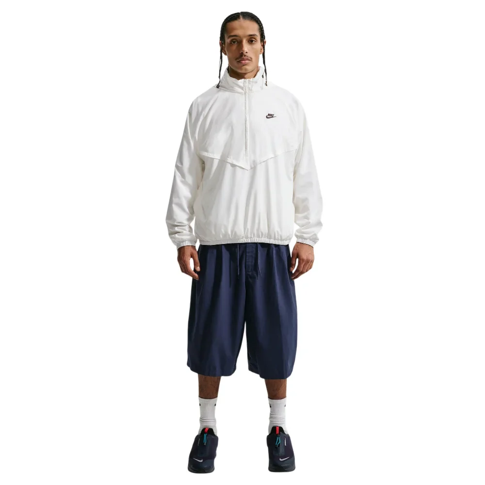 Windrunner Lightweight Half-Zip Jacket White