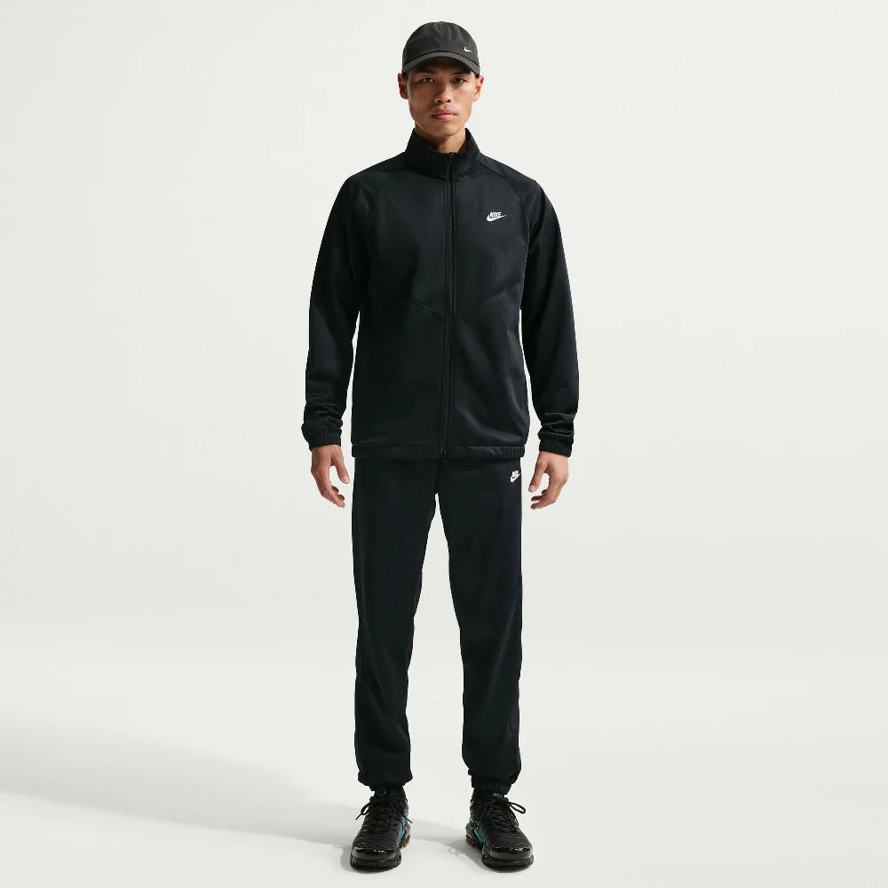 Windrunner Poly-Knit Tracksuit Black