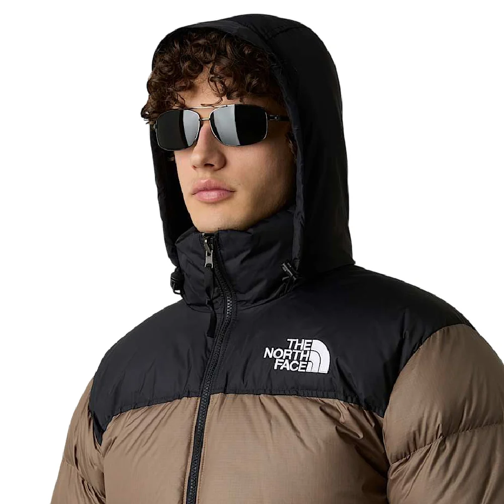 1996 Retro Nuptse Jacket Brown - Image 3