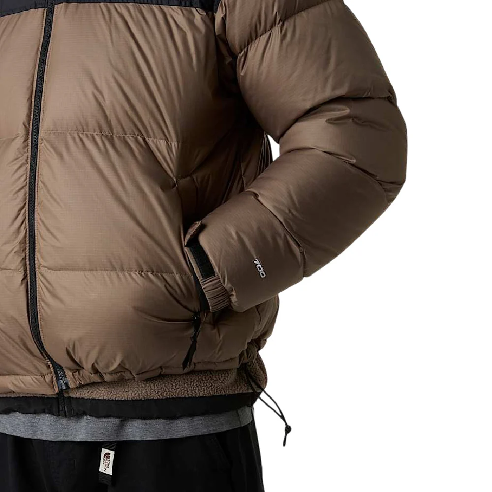 1996 Retro Nuptse Jacket Brown - Image 4