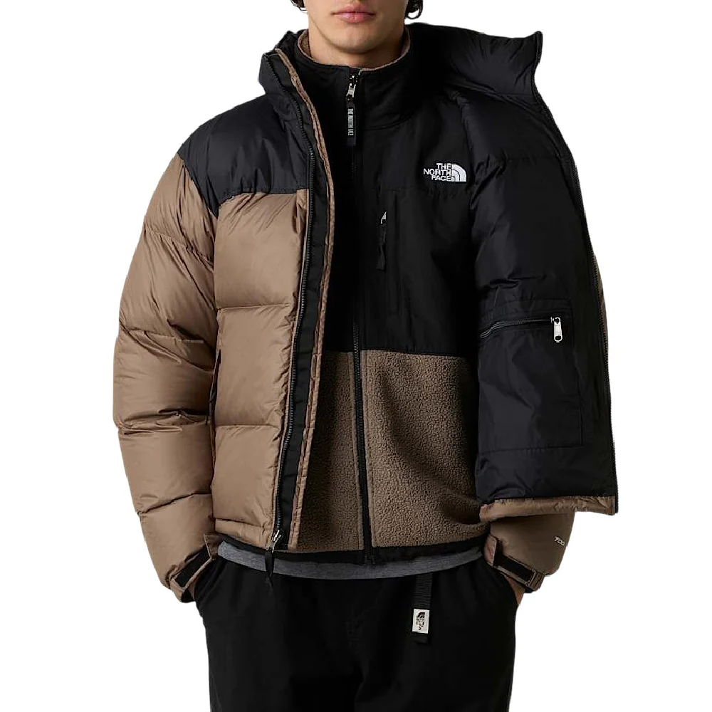 1996 Retro Nuptse Jacket Brown - Image 5