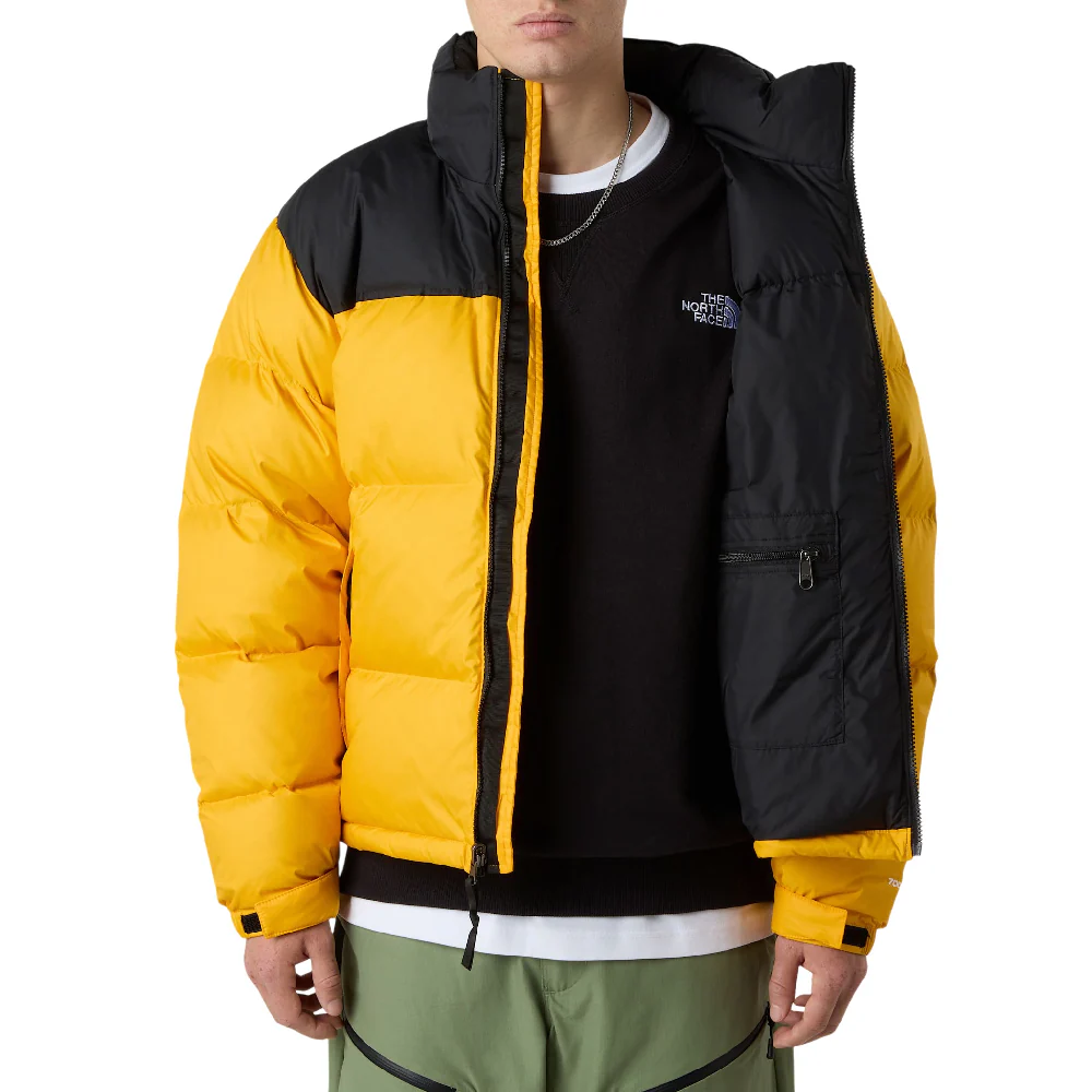 1996 Retro Nuptse Jacket Yellow - Image 6