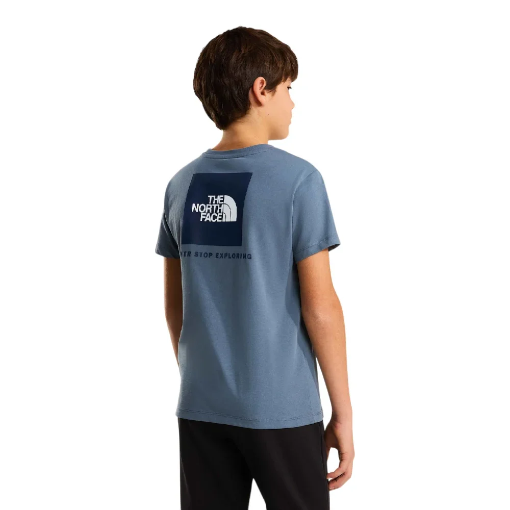 Box Nse Regular Ss T-Shirt Grey Kids - Image 4
