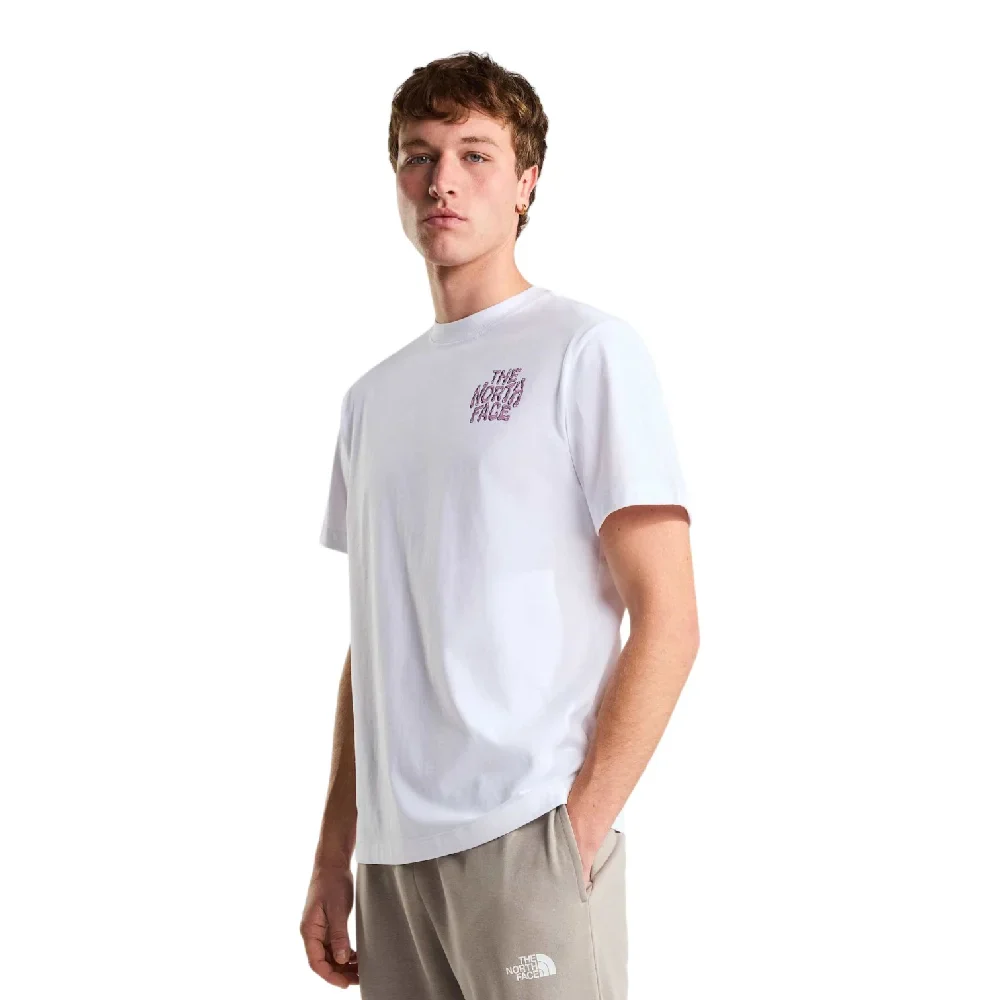 Drip Logo Relaxed Short Sleeve T-Shirt White - Image 3