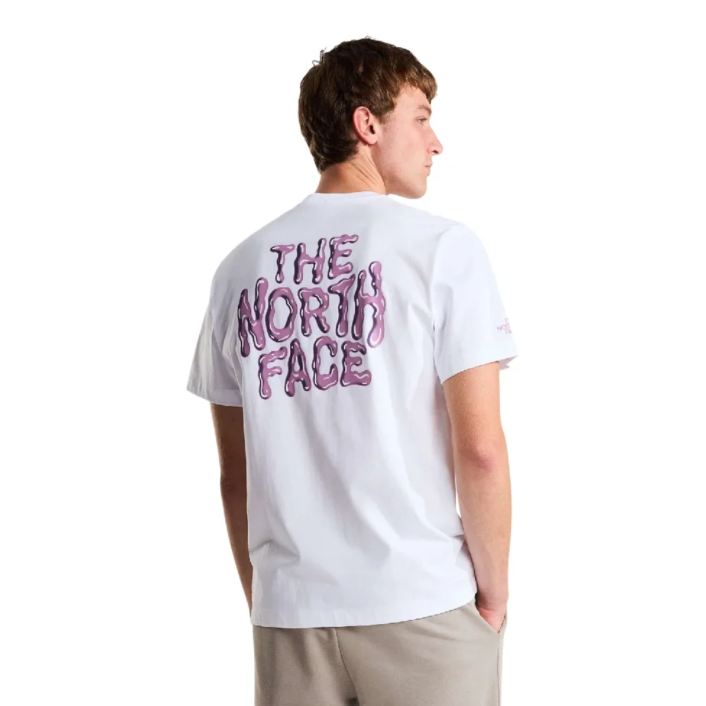 Drip Logo Relaxed Short Sleeve T-Shirt White - Image 4