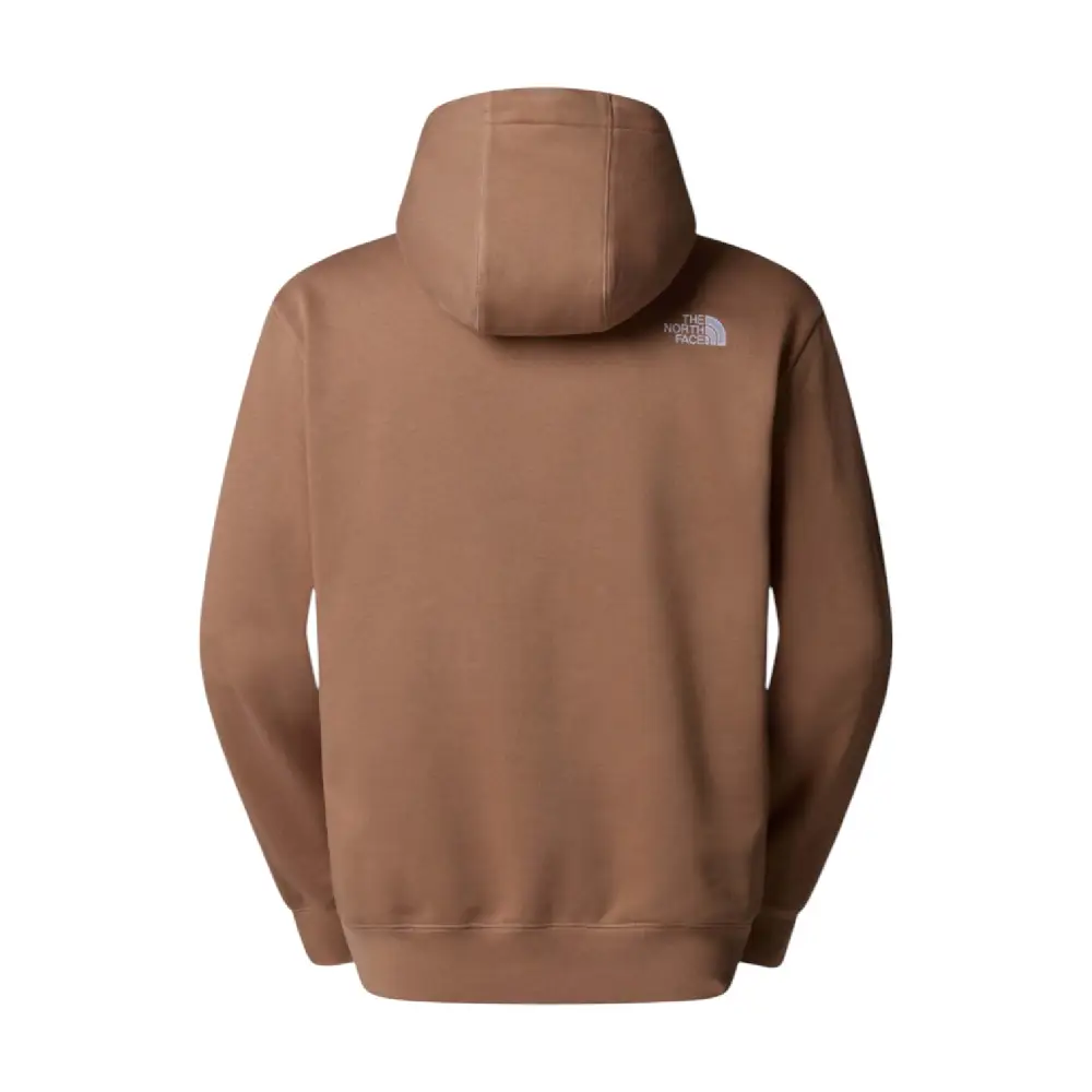 Essential Relaxed Hoodie Brown - Image 2