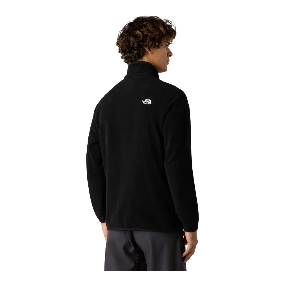 Glacier Fleece Jacket Black - Image 4