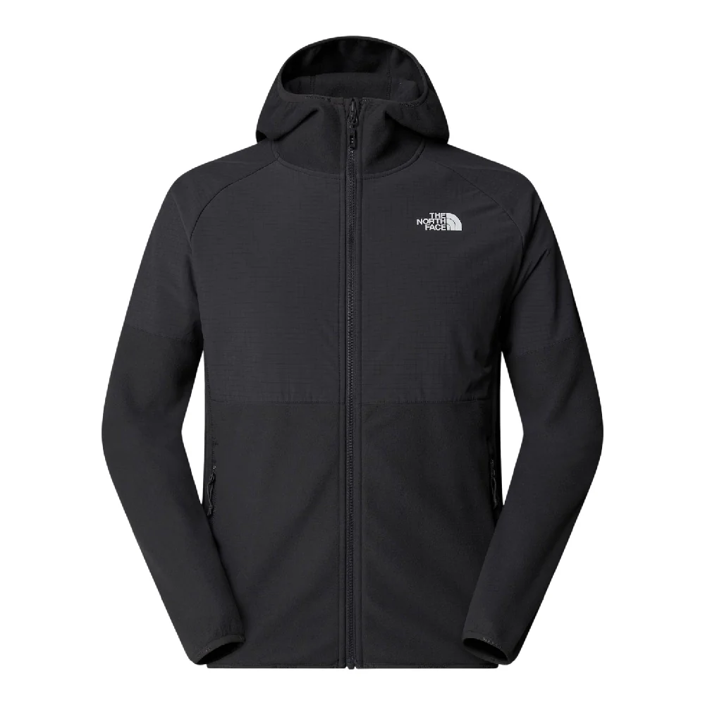 Glacier Heavyweight Full Zip Hoodie Black