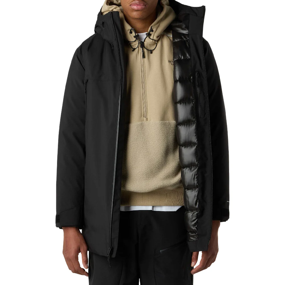 Mountain Range Down Parka Black - Image 5