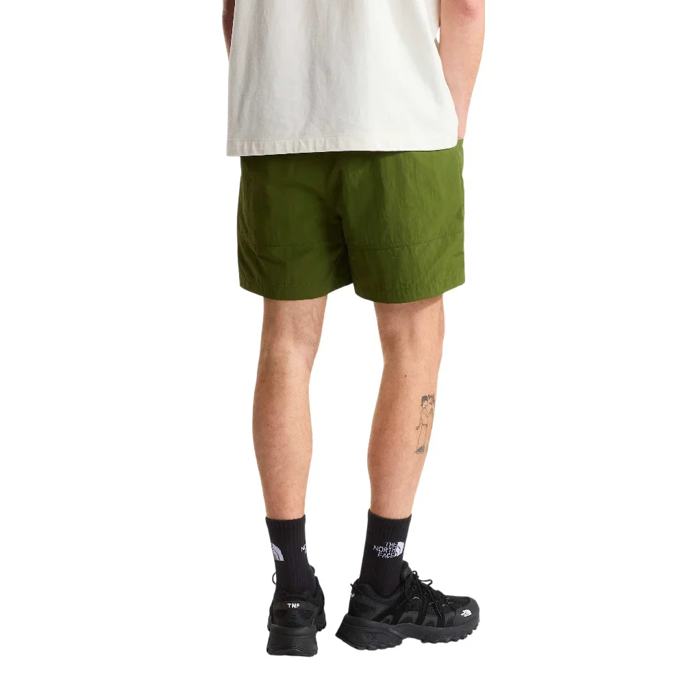 Red Box Nylon Belted Short Woodland Green - Image 4