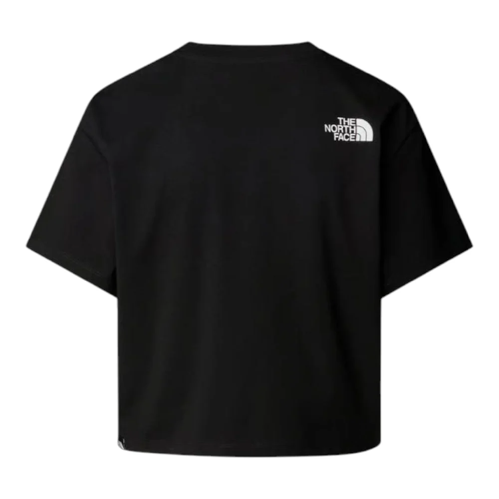 S/S Cropped Easy T-Shirt Black - Image 2