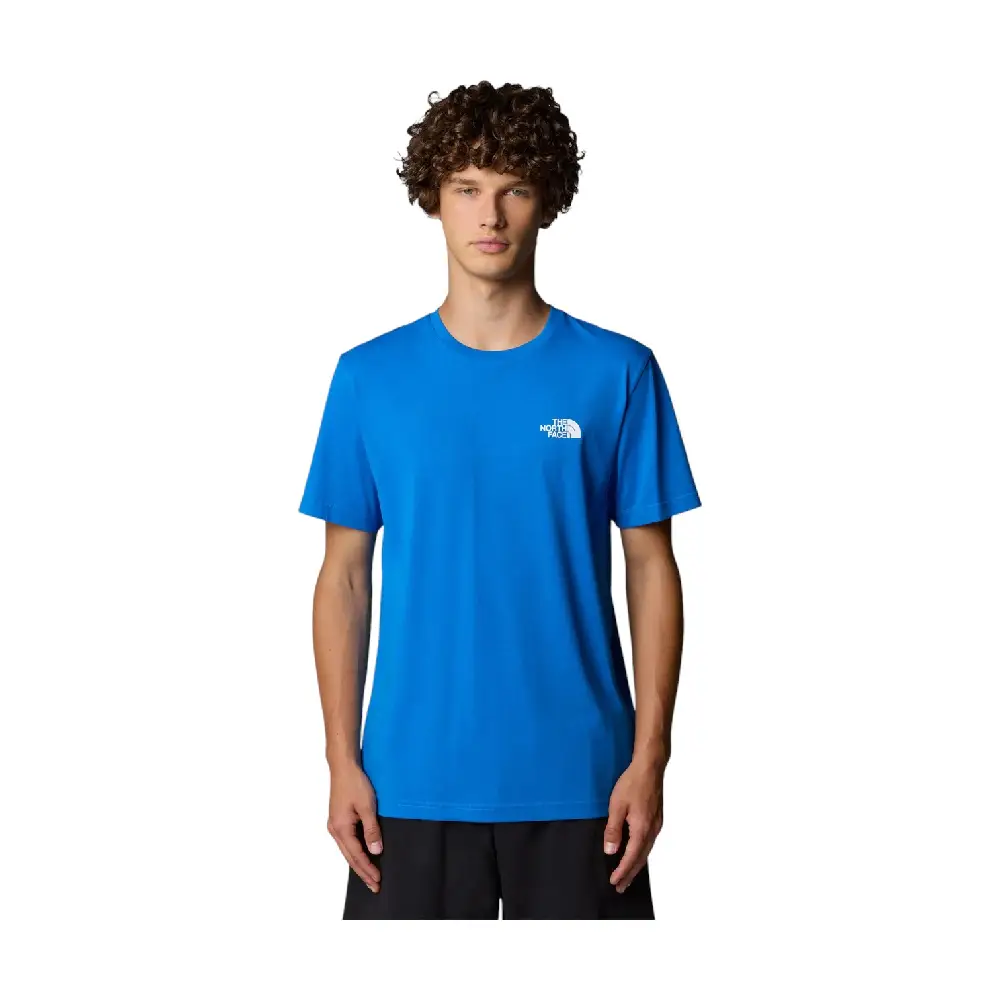 S/S Simple Dome T-Shirt Blue Light - Image 3
