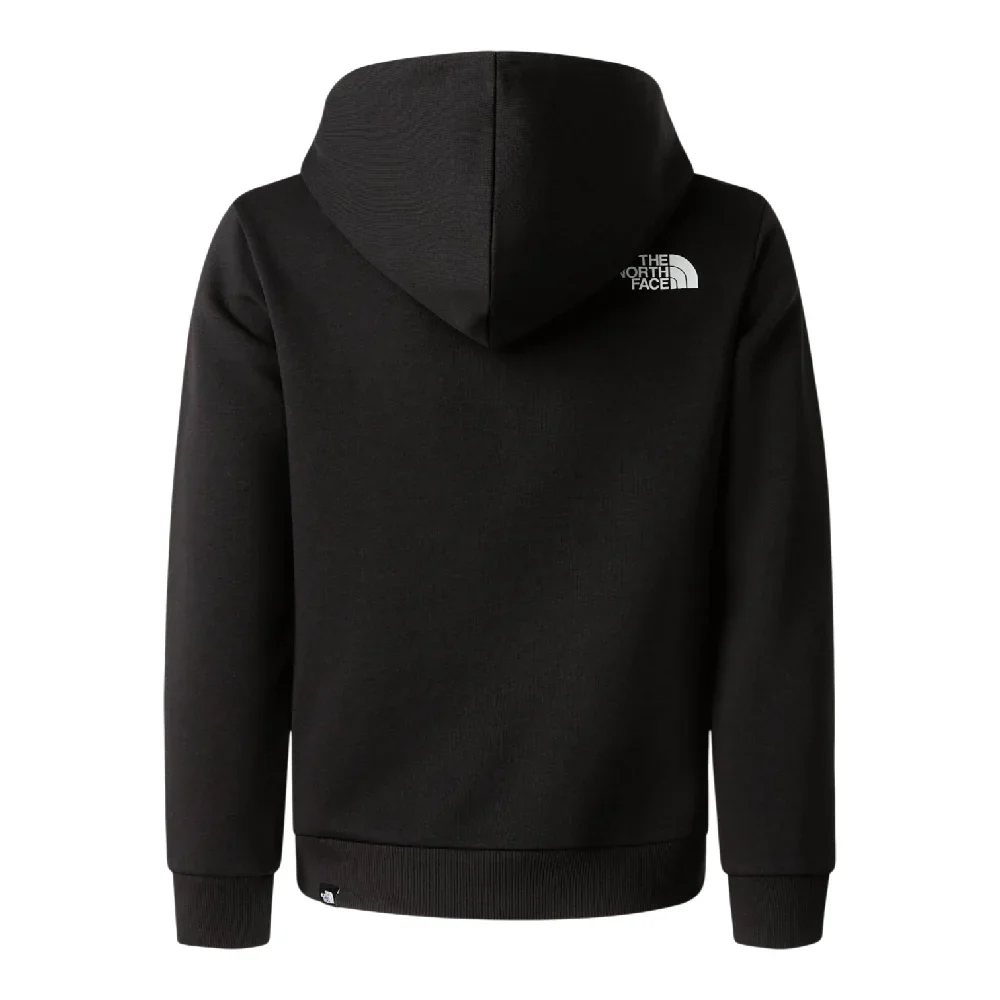 Simple Dome Light Reg Hoodie Black Kids - Image 2