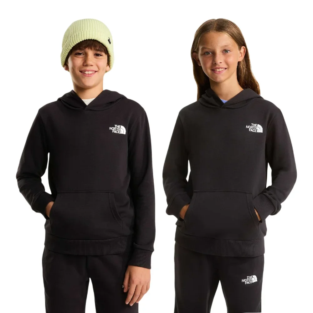 Simple Dome Light Reg Hoodie Black Kids - Image 3