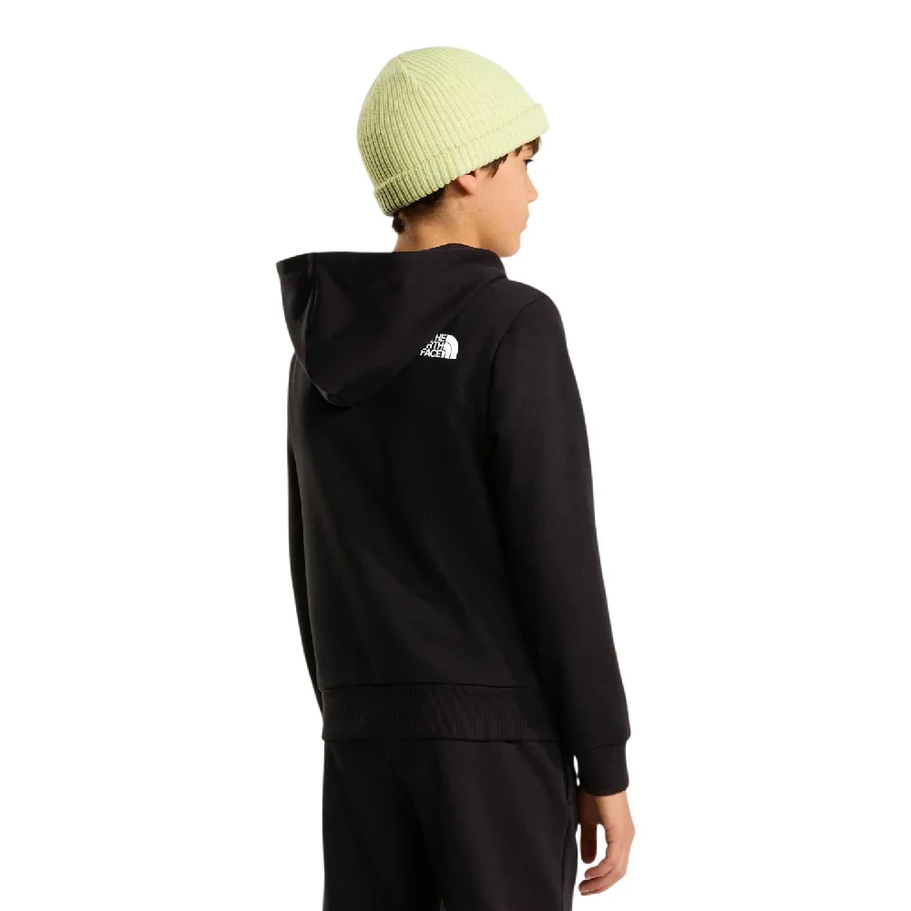 Simple Dome Light Reg Hoodie Black Kids - Image 4
