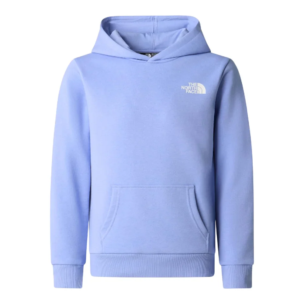 Simple Dome Light Reg Hoodie Light Blue Kids