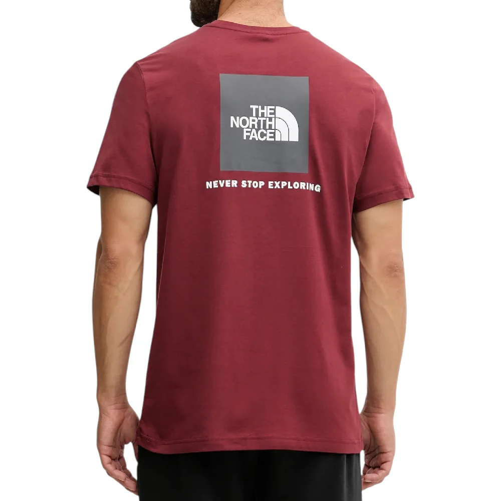 Ss Box Nse T-Shirt Bordeaux - Image 2
