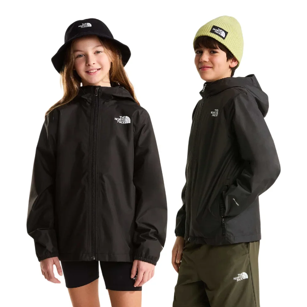 Zipline Rain Jacket Black Kids - Image 3