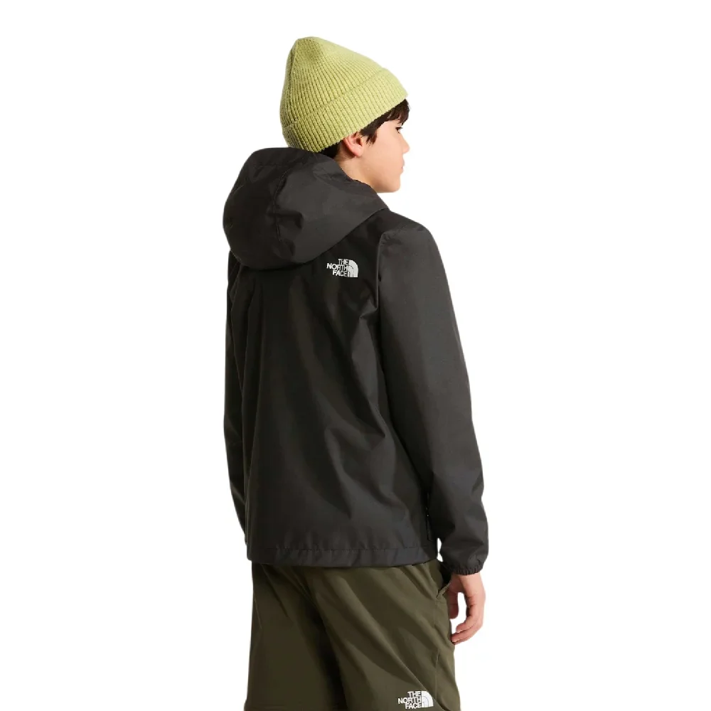 Zipline Rain Jacket Black Kids - Image 4