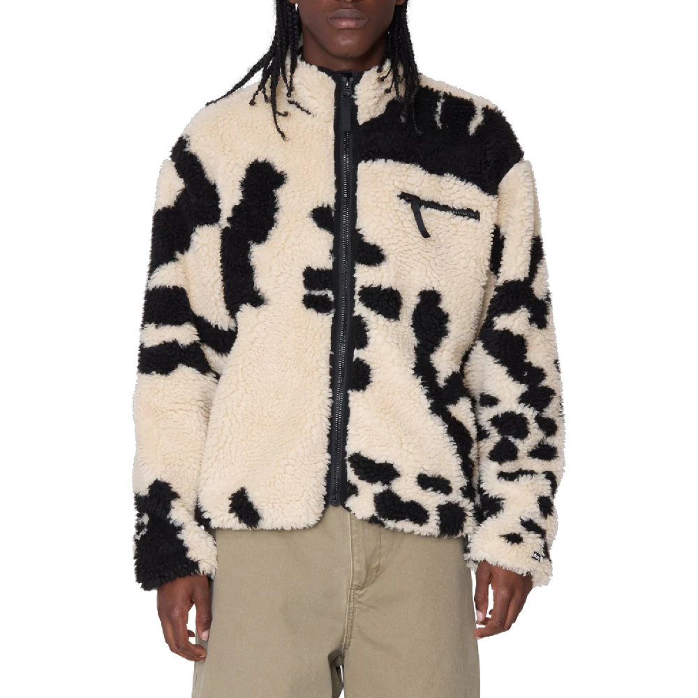 Shaggy Sherpa Jacket Multi - Image 3