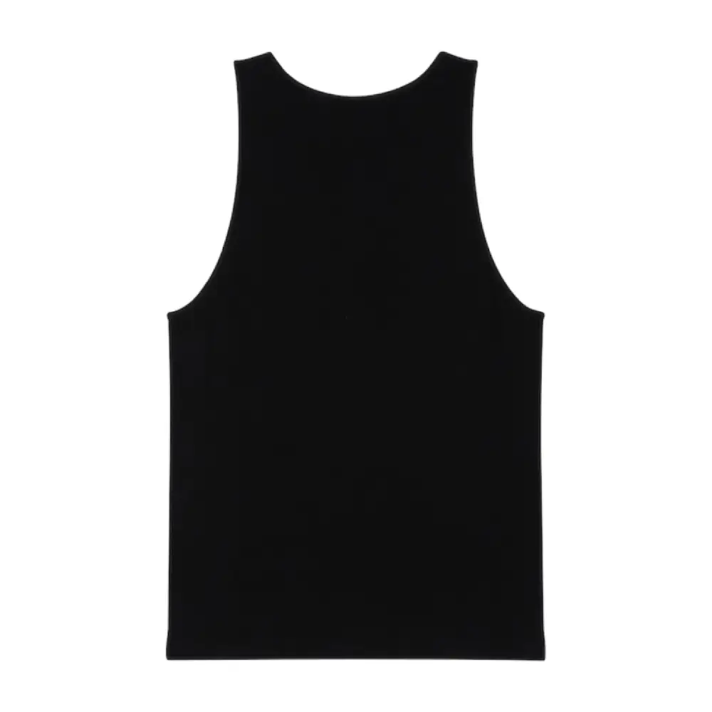 Standard Rib Tank Top 2 Pack Black - Image 2