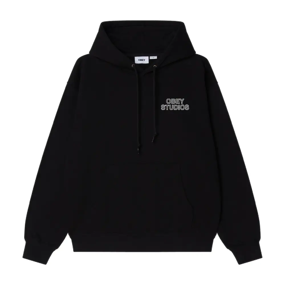 Studios Palette Fleece Hoodie Black