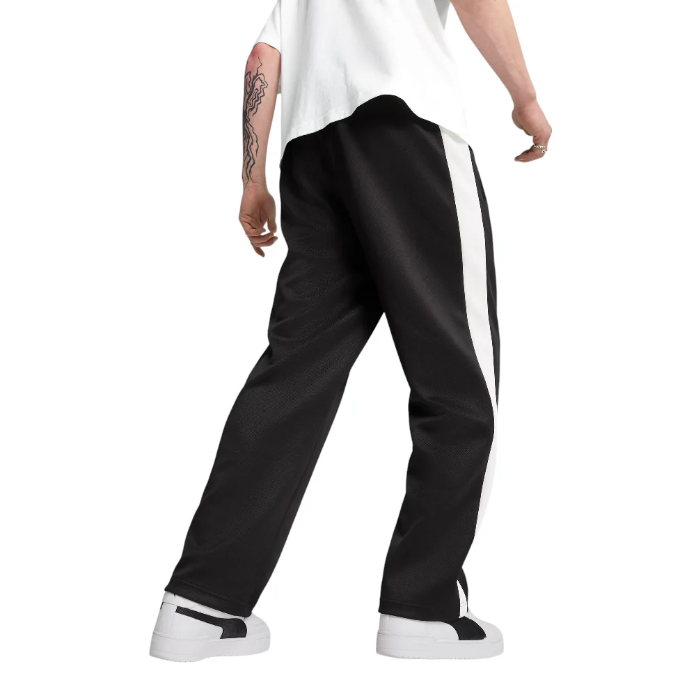 ALWAYS ON Relaxed Straight Track Pants Black - Image 4