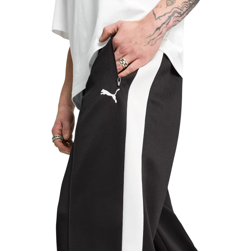 ALWAYS ON Relaxed Straight Track Pants Black - Image 5