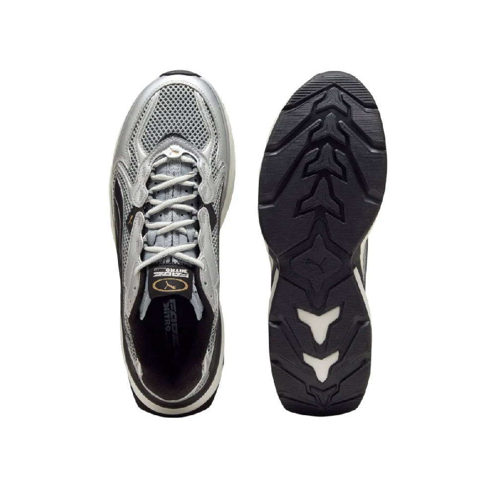 Fade Nitro LS Sneakers Silver - Image 4