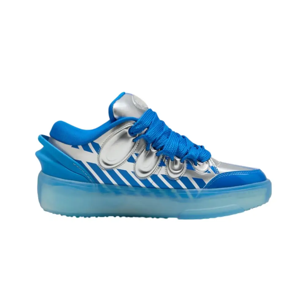 PUMA x FAST & FURIOUS LaFrancé Miami Blue Silver Sneakers - Image 3