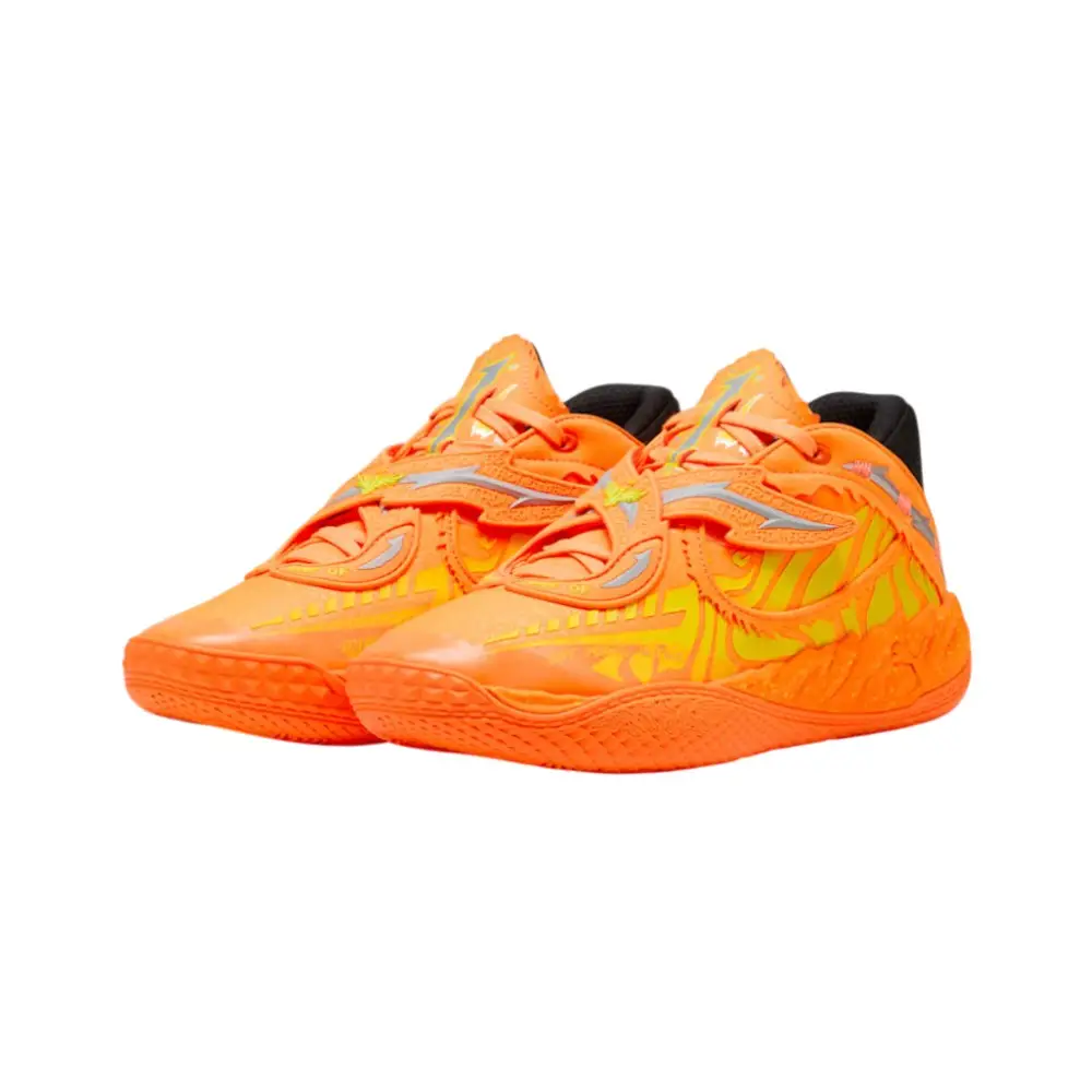 PUMA x FAST & FURIOUS MB.05 LA Basketball Orange Sneakers - Image 2