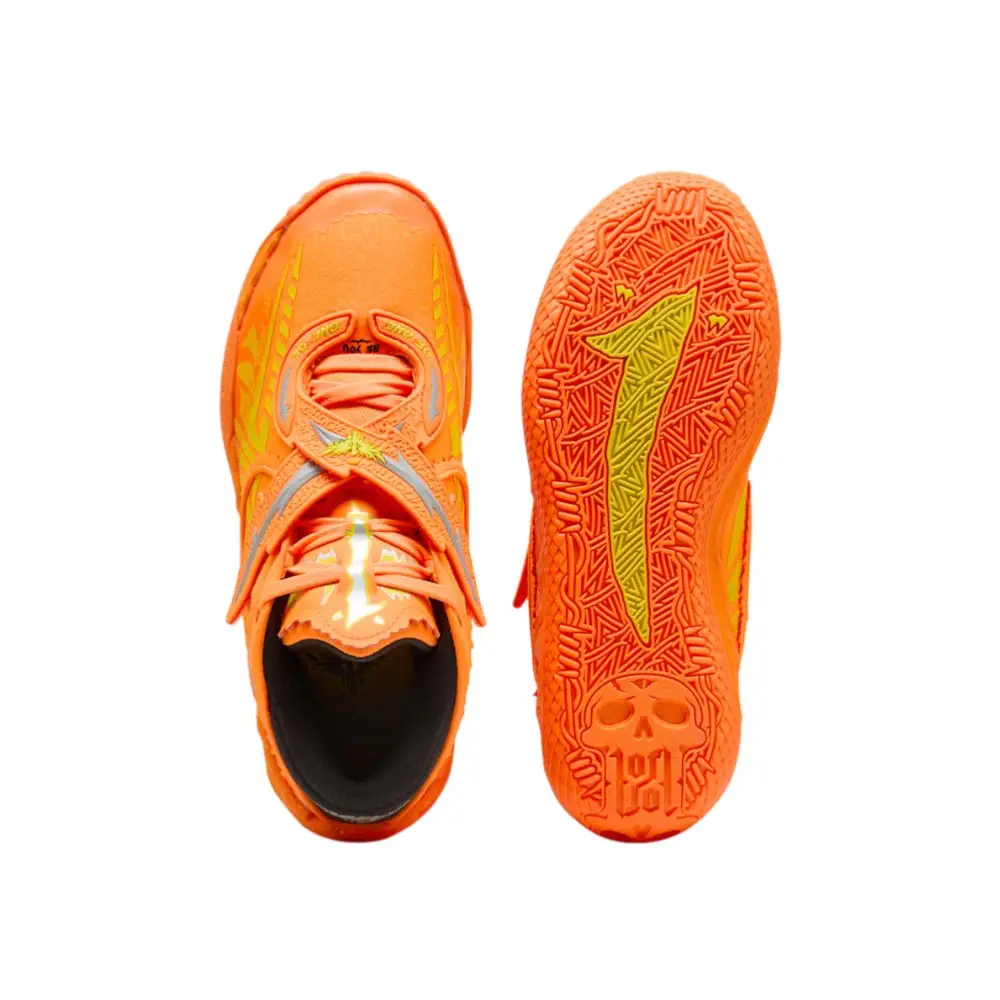PUMA x FAST & FURIOUS MB.05 LA Basketball Orange Sneakers - Image 4